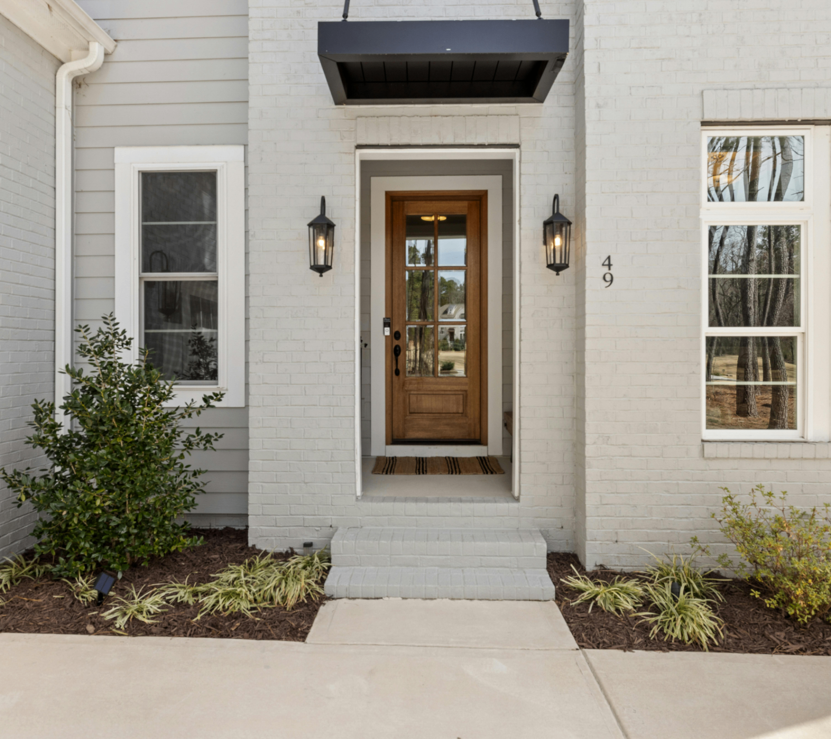 Entry door installation